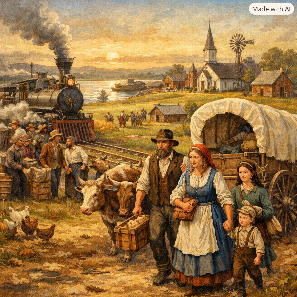 Germans to America's Midwest (1848-1900)